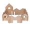 The Freckled Frog The Happy Architect, Wooden Building Set, Natural, 28 Pieces FF410 - alternate 5